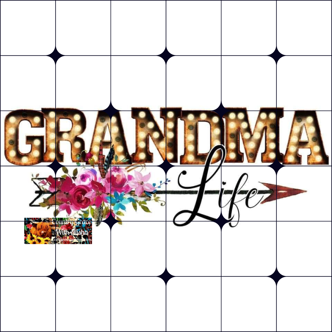 Grandma Life Ready to Press Sublimation Transfer