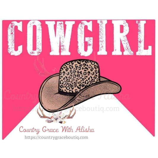 Cowgirl Sublimation Transfer - Sub $1.50 Country Grace With 