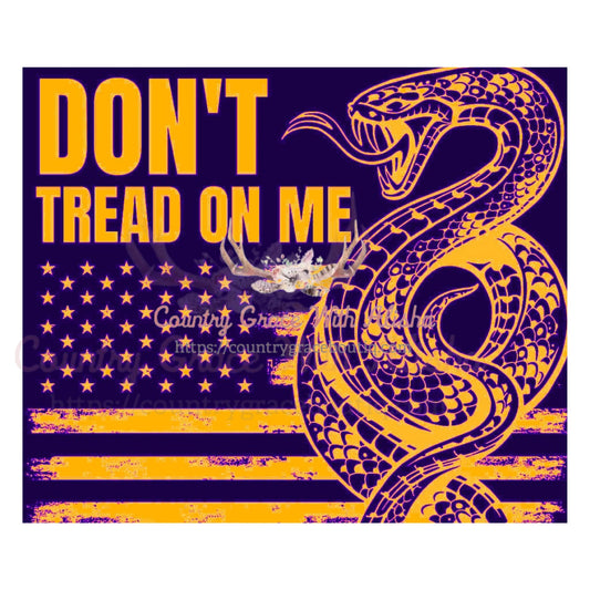 Dont Tread On Me Sublimation Transfer - Sub $2 Country Grace