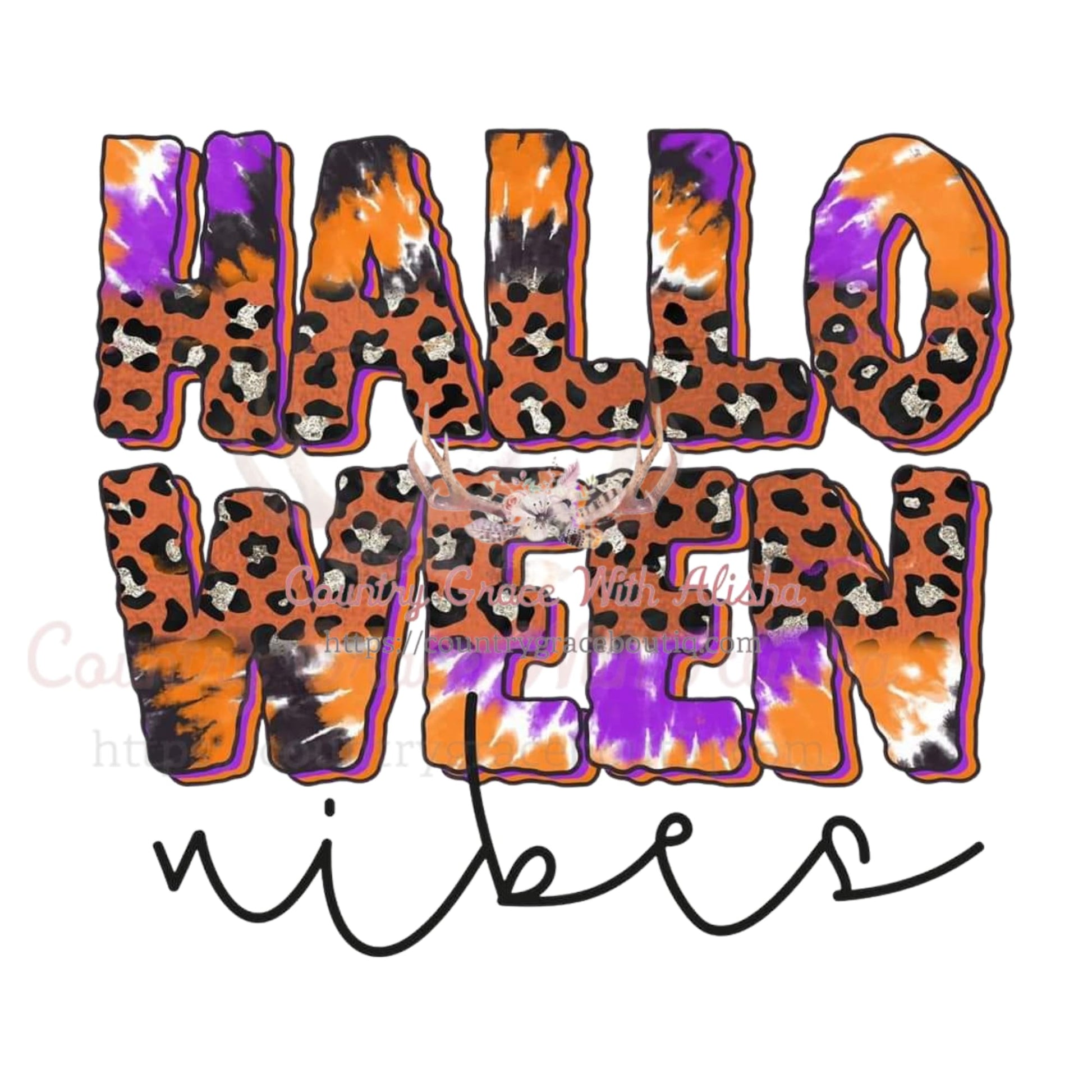 Halloween Vibes Sublimation Transfer - Sub $1.50 Country 
