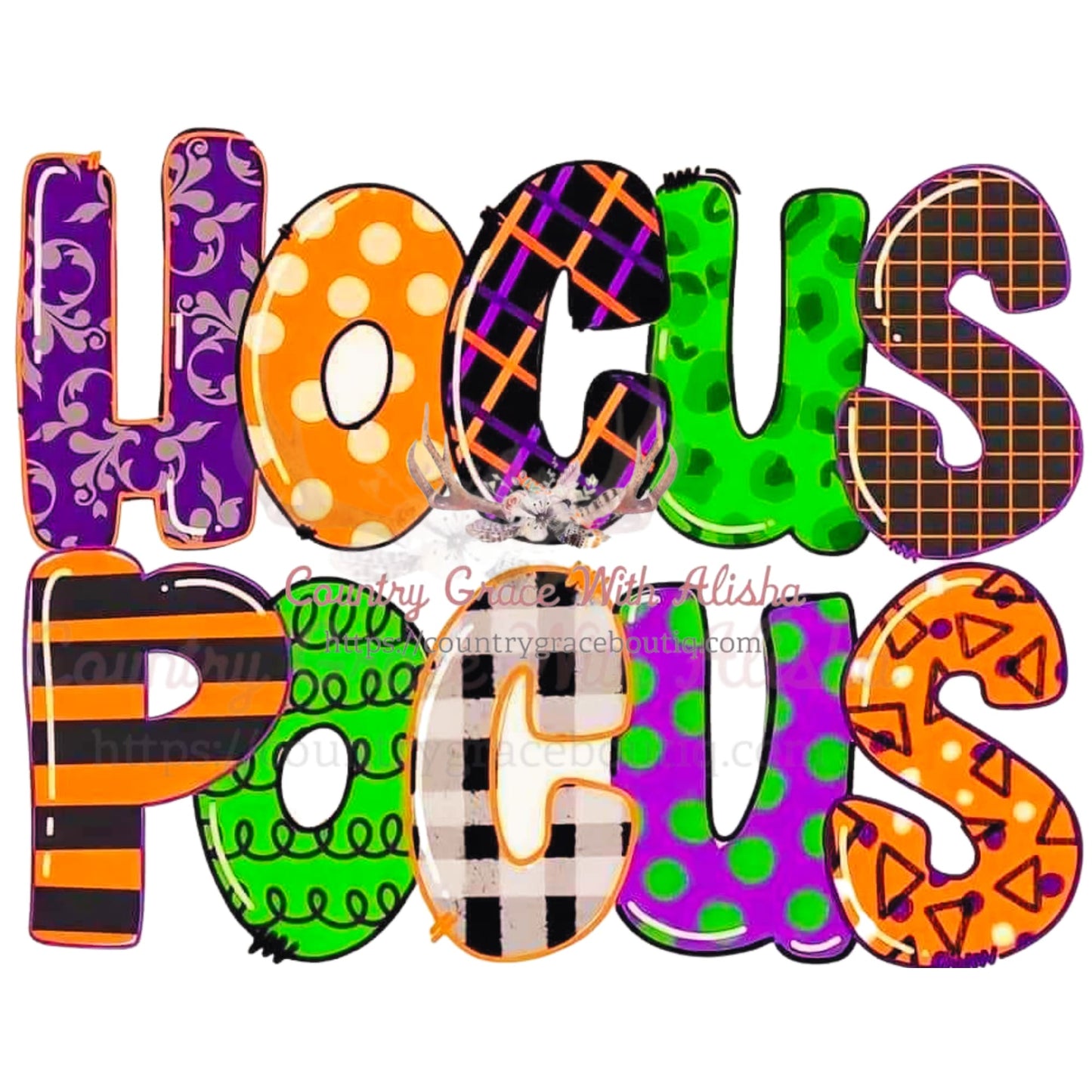 Hocus Pocus Sublimation Transfer - Sub $1.50 Country Grace 