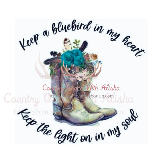 Light In My Soul Sublimation Transfer - Sub $1.50 Country 