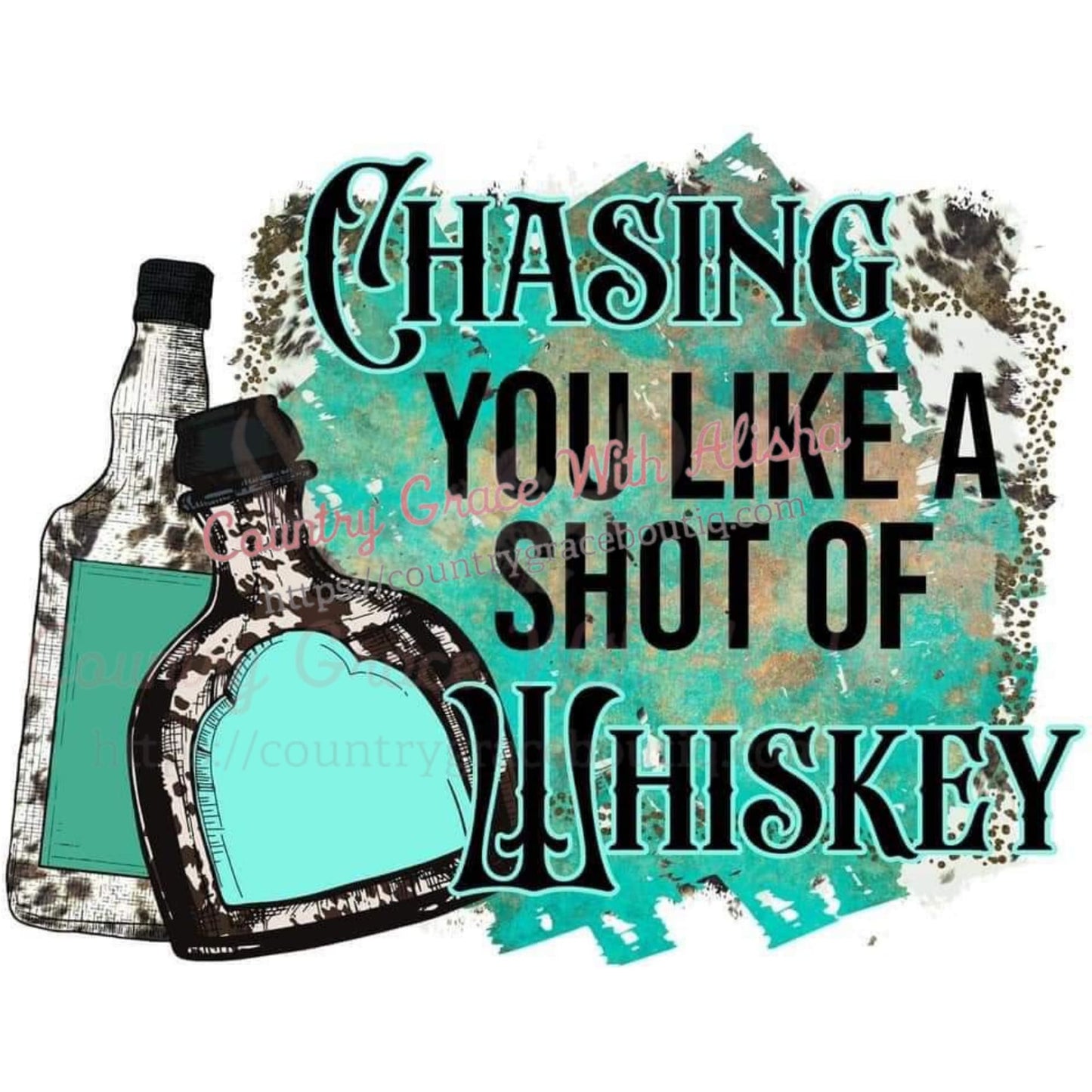 Shot Of Whiskey Sublimation Transfer - Sub $1.50 Country 