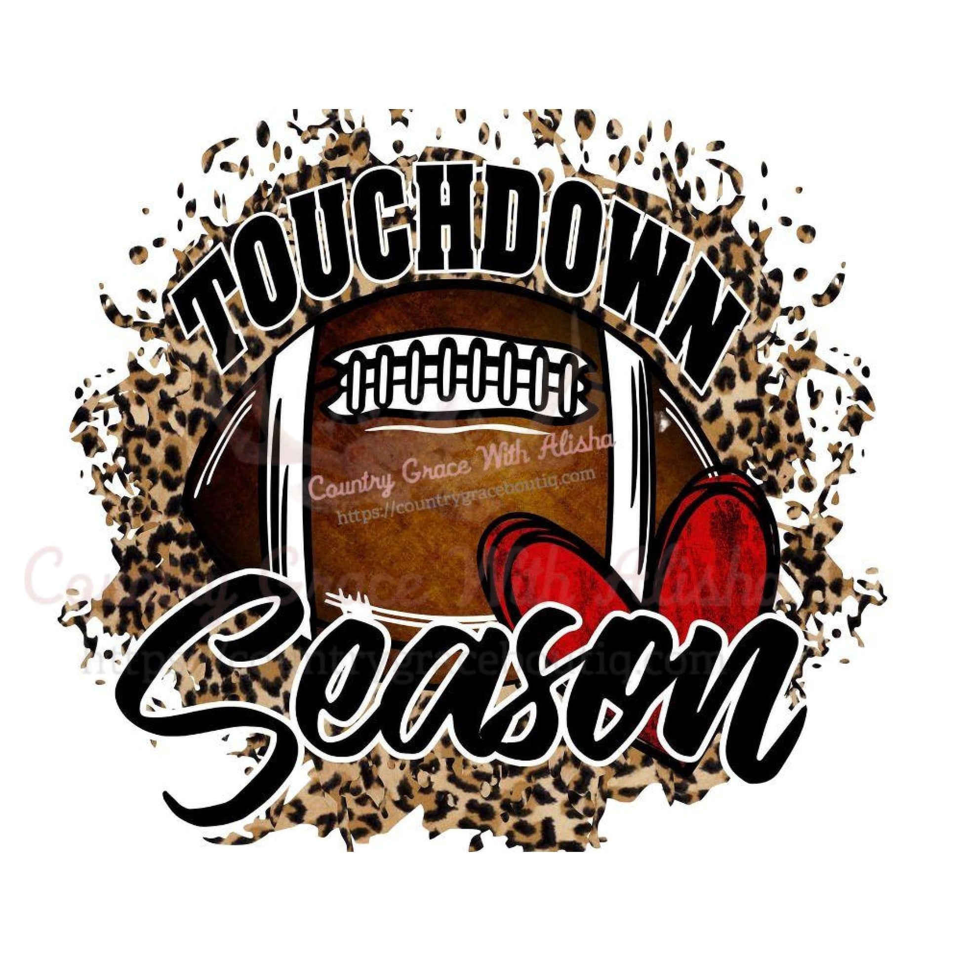 Touchdown Season Sublimation Transfer - Sub $1.50 Country 
